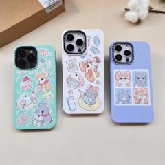 【KR03】犬 ❤️  Sticker Spree   ❤️ かわいい ❤️ 可愛い ❤️  iPhoneケース  ❤️ スマホ ース