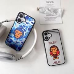 【AM85】エイプ ❤️ BAPE ❤️ A BATHING APE ❤️ B-babymilo ❤️ ファッション ❤️ iPhoneケース ❤️ スマホケース