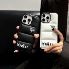 【AL76】ストゥーシー ❤️ Stussy ❤️ 高品質 ❤️ ダウンジャケット型 ❤️ iPhoneケース ❤️ スマホケース