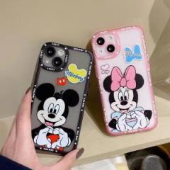 【KC54】ミッキー ❤️ ミニー ❤️ かわいい ❤️  iPhoneケース ❤️ iPhone13/Pro/Max iPhone 13 Pro