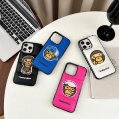 【AM71】エイプ ❤️ BAPE ❤️ A BATHING APE ❤️ B-babymilo ❤️ 高品質 ❤️ ダウンジャケット型 ❤️ iPhoneケース ❤️ スマホケース