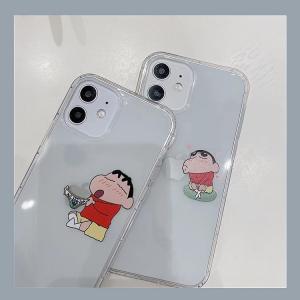 【S214】クレヨンしんちゃん  ❤️  iPhoneケース  ❤️  かわいい  ❤️  透明