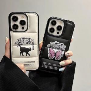 【CF12】ストゥーシー  ❤️ Stussy ❤️ ダウンジャケット型 ❤️ ファッション ❤️ iPhoneケース ❤️ スマホケース