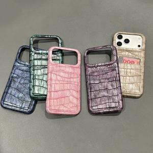 【AS43】 レトロ❤️ ワニ革 ❤️ 高品質 ❤️ ファッション ❤️ iPhoneケース ❤️ スマホケー