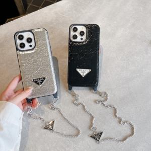 【CJ15】PRADA ❤️ ファッション ❤️ ストラップ ❤️ 高級品 ❤️ スマホケース ❤️ iPhoneケース