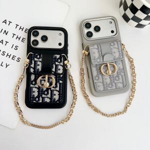 【AS09】クリスチャン·ディオール CHRISTIAN DIOR ❤️ スマホ ショルダー ケース ストラップ おしゃれ ❤️ ハイブランド ❤️ ブランド ❤️ スマホケース ❤️ iphone