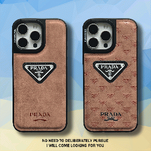 【CL14】プラダ ❤️ PRADA ❤️ 高品質 ❤️ レザー ❤️ ファッション ❤️ iPhoneケース ❤️ スマホケース