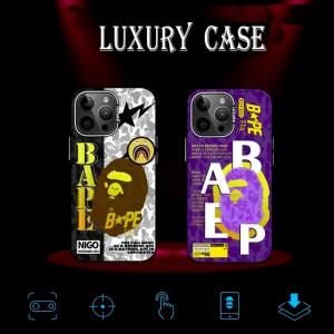 【AL78】エイプ ❤️ BAPE ❤️ A BATHING APE ❤️ 気質 ❤️ 高品質 ❤️ ファッション ❤️ iPhoneケース ❤️ スマホケース