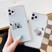 【MC46】Snoopy ❤ iPhoneケース  可愛い  iPhone11/Pro/Max  iPhone7/8/Plus/X/XS/Xr/Max