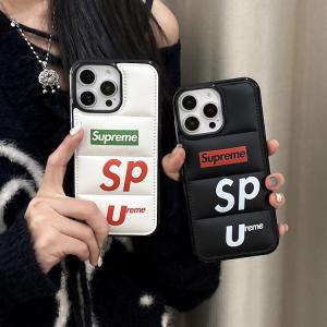 【AM68】シュプリーム ❤️ Supreme ❤️ 高品質 ❤️ ファッション ❤️ ダウンジャケット型 ❤️ iPhoneケース ❤️ スマホケース